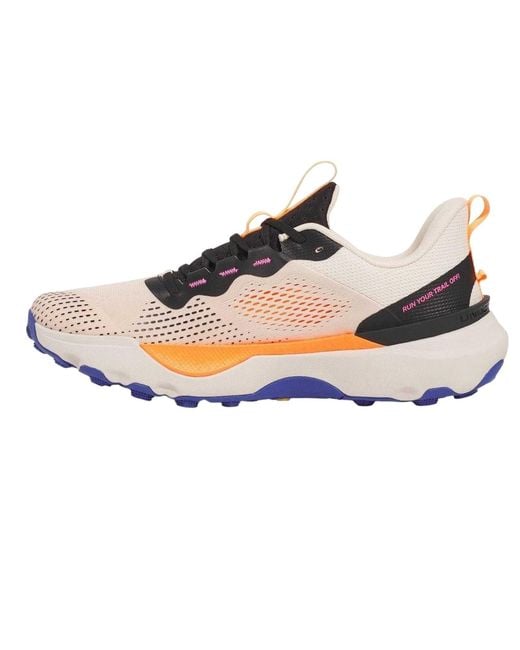 Under Armour Blue Ladies Infinite Pro Trainers