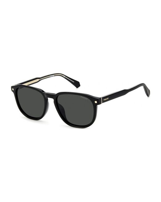 Polaroid Black Pld-4117-G-S-X-807 Pld 4117 G S X 55 807 Sunglasses for men