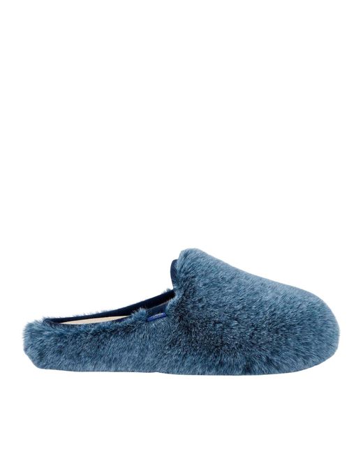 Scholl Pantoffels in het Blue