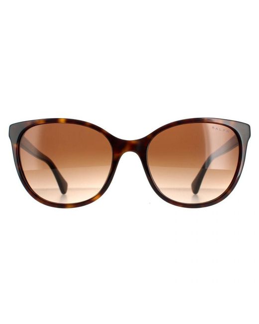 Ralph Lauren Brown By Cat Eye Havana Gradient Sunglasses
