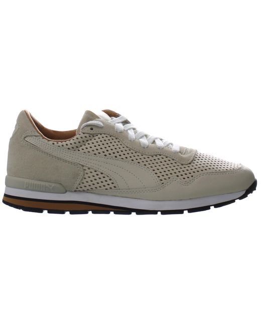 PUMA Gray Rainbow Hypernature Lace-up Beige Synthetic S Trainers 363777_01 for men