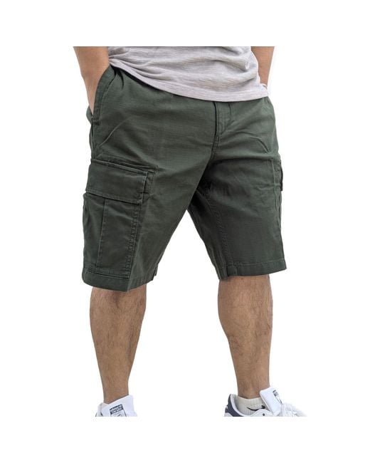 Timberland Gray Cargo Shorts Twill Summer Half Pants Casual Cotton Beachwear for men