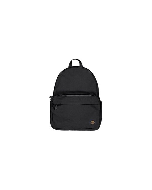 Alpha Industries Label Backpack in het Black voor heren
