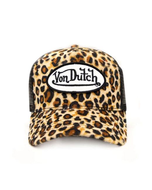 Von Dutch Metallic Vanimal Trucker Caps Abs
