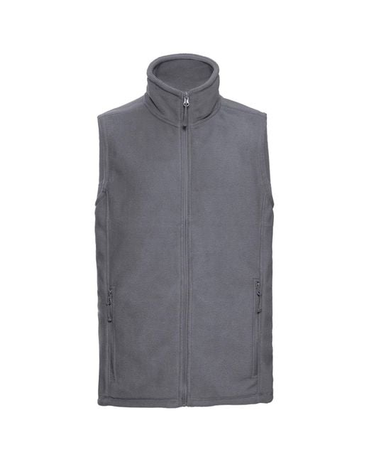 Russell Gray Outdoor Fleece Gilet (Convoy) for men