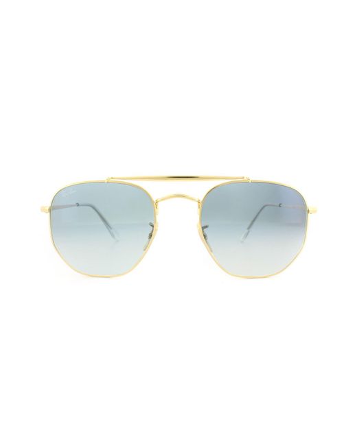 Ray-Ban Blue Sunglasses Marshal 3648 001/3F Light Gradient Metal