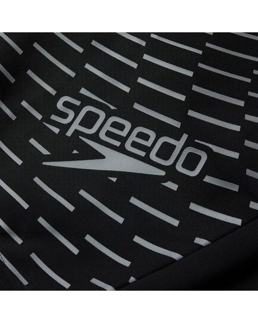 Speedo Black Medley Logo Jam for men