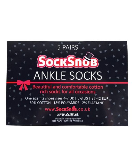 Sock Snob Black Sock Snob Womens