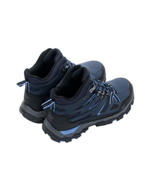 Regatta Blue Ladies Holcombe Iii Walking Boots /Washed Denim)