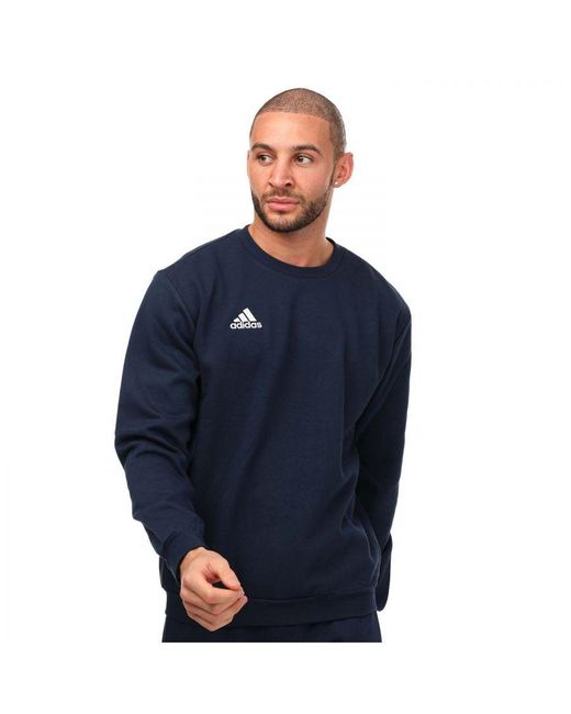 Adidas Entrada 22 Sweatshirt In Navy in het Blue voor heren