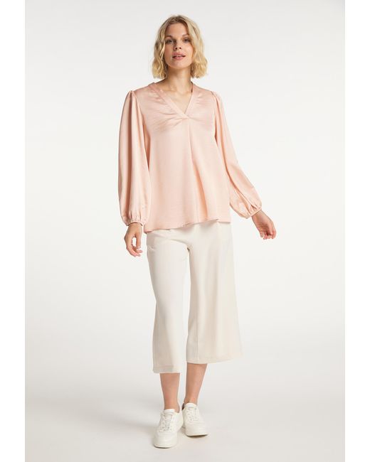 Usha Blouse Hellaprikot in het Pink