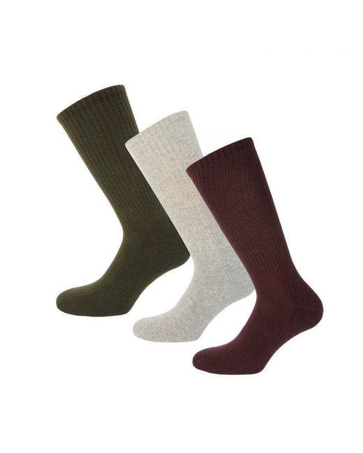 Timberland Multicolor Logo Sport 3 Pack Socks for men