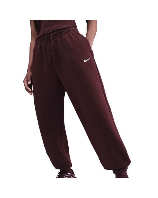 Nike Brown Phoenix Fleece Joggers
