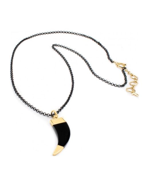 Folli Follie Black 3N17T076Kyk Ladies Necklace