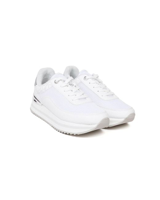 Michael Kors White Trainers Bright Pu