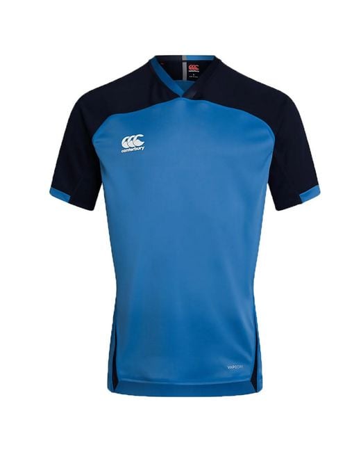 Canterbury Blue Ladies Evader Vapodri Jersey (Sky)