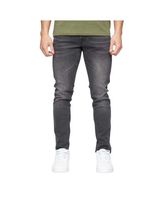 Crosshatch Black Buraca Slim Jeans Wash) for men