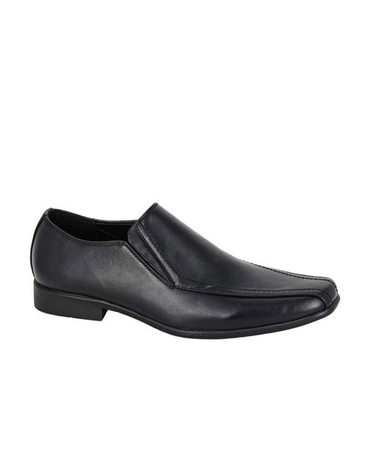 Route 21 Black Rebar Twin Gusset Shoes for men