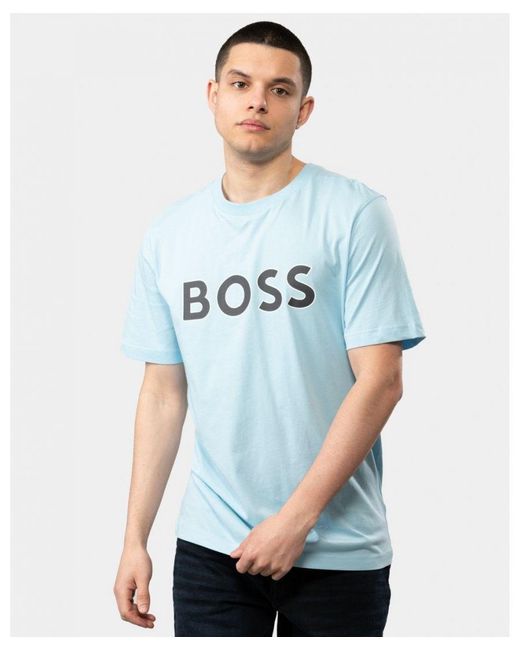 Boss Blue Boss Tee 1 T-Shirt 10247491 01 for men