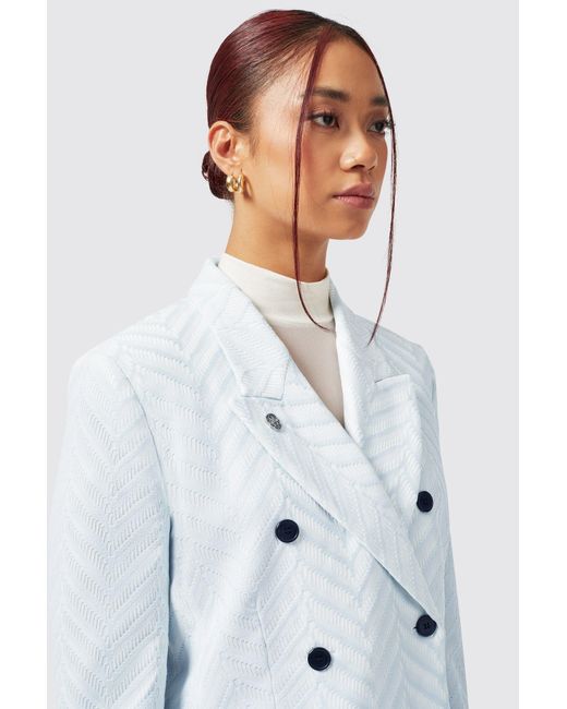 Twisted Tailor White Iris Slim Fit Jacket