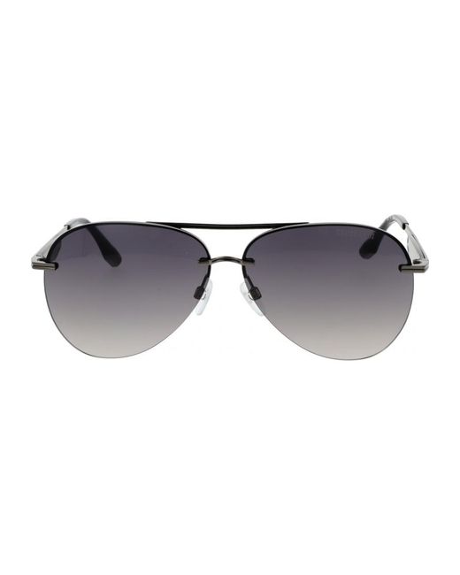 Trussardi Black Tsm3004 64A01 64 A01 Sunglasses for men