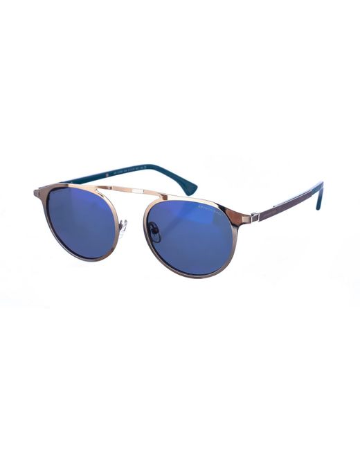 Armand Basi Blue Ab12298 Oval Shape Sunglasses