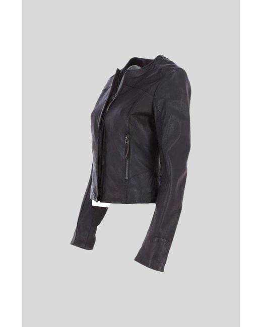 Brampton London Blue 'Style E' Real Leather Jacket