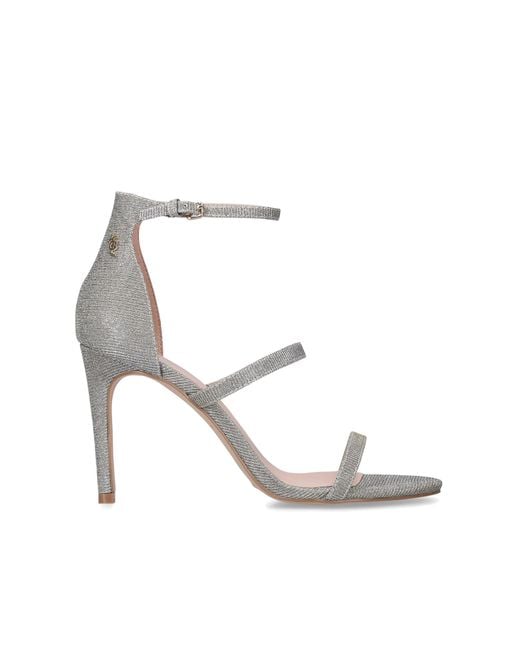 Kurt Geiger White Park Lane Sandals
