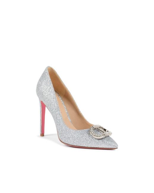 Dee Ocleppo White Cindarella Pump