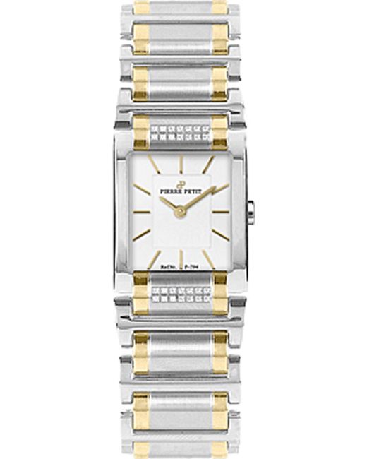 Pierre Petit Black Serie Laval Watch Stainless Steel