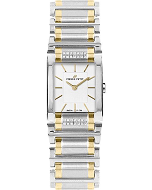 Pierre Petit Black Serie Laval Watch Stainless Steel