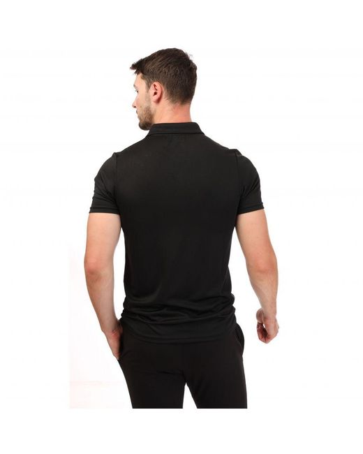 Castore Black Polo Shirt for men