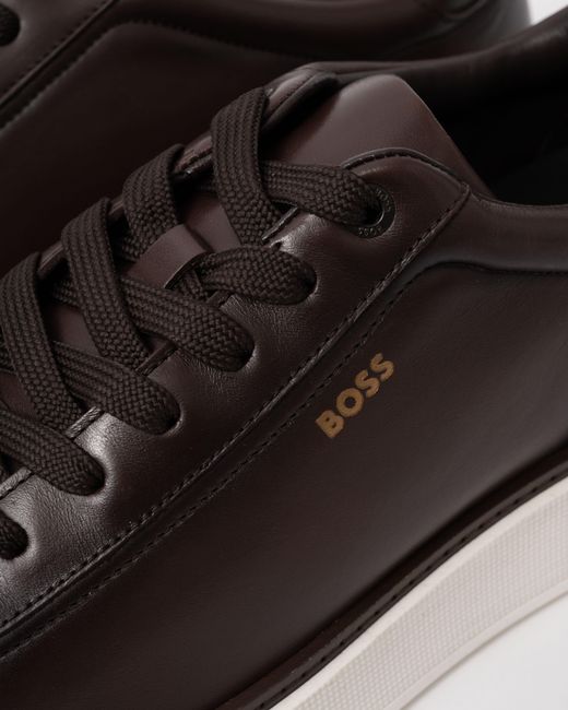 Boss Brown Bulton Runn Bufwtl Trainers for men