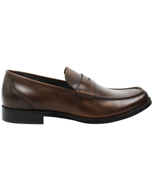 John White Brown Wallace Shoes for men