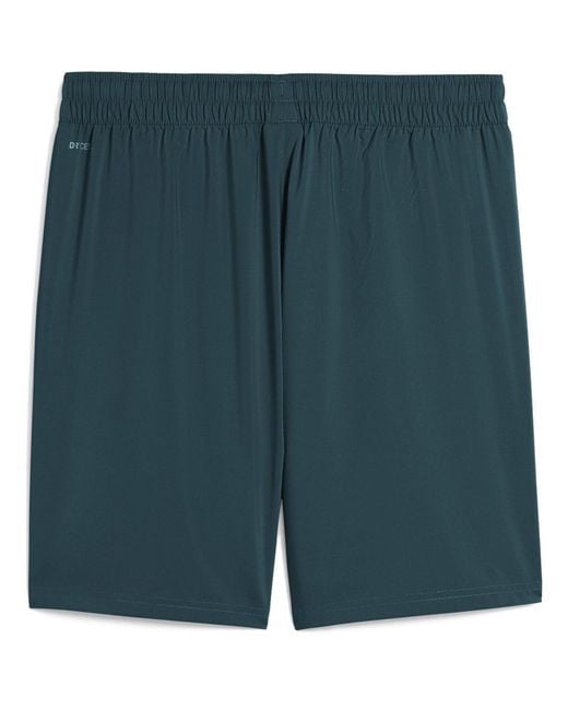 PUMA Green Tad 7In Performance Gym Shorts for men