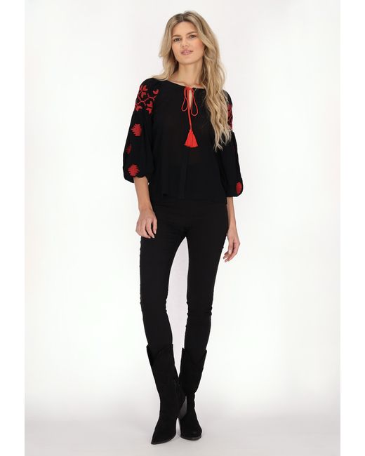 Usha Blouse in het Black
