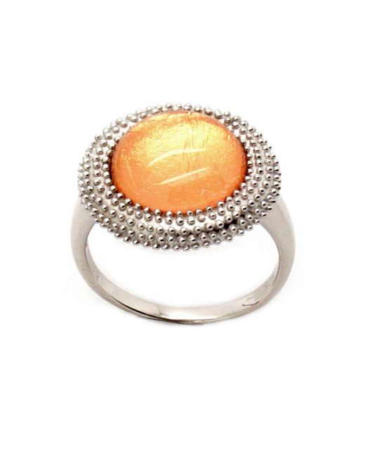 Orphelia White 925 Sterling Ring