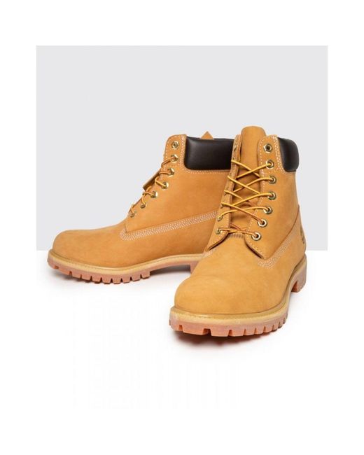 Timberland Yellow 6 Inch Premium Waterproof Boots for men