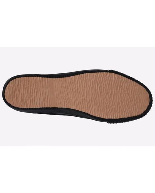 Dek Black Portland Plimsol for men