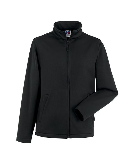 Russell Black Smart Soft Shell Jacket for men
