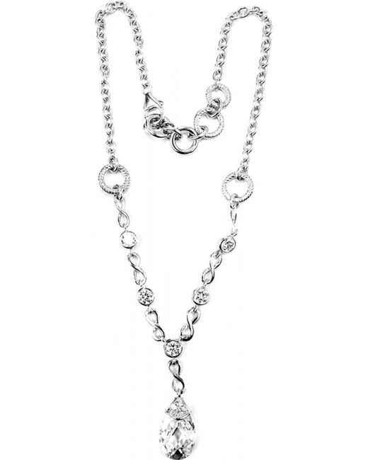 Gc White Cc306N30 Ladies Necklace Sterling