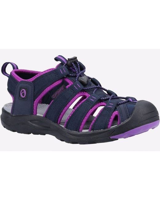 Cotswold Blue Marshfield Recycled Sandals