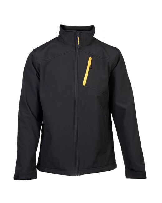 Caterpillar Blue Essentials Shell Softshell Jacket for men