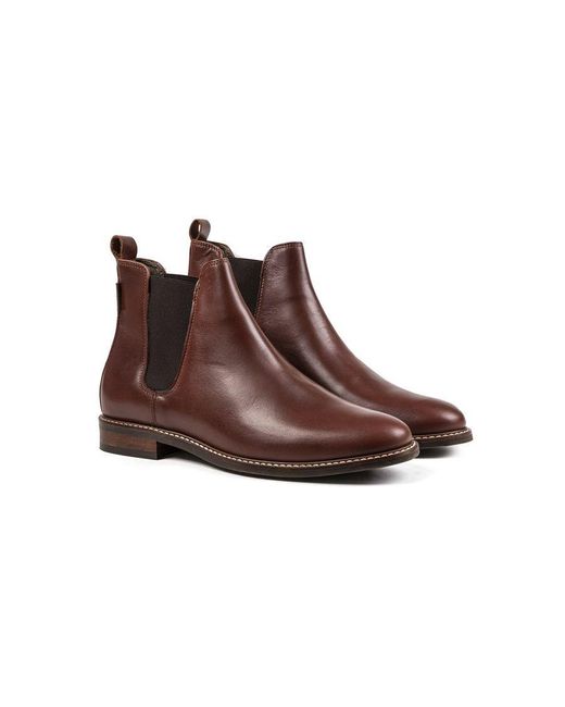 Barbour Brown Foxton Boots