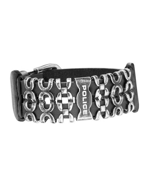 Police Black Pj26145Ble.03 Bracelet for men