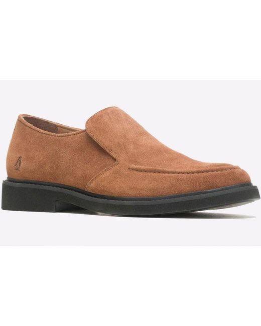 Hush Puppies Black Earl Shoe for men