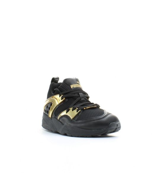 PUMA Black Trinomic Blaze Of Glory Synthetic Lace Up Trainers 361851 02 for men