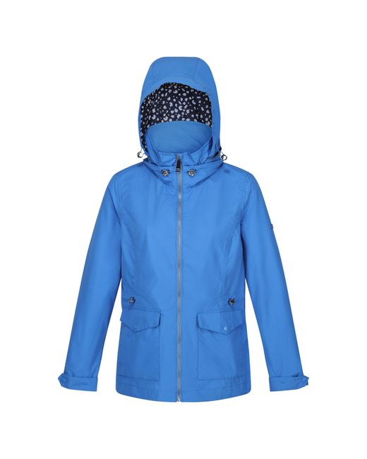 Regatta Blue Ladies Navassa Waterproof Jacket (Sonic)