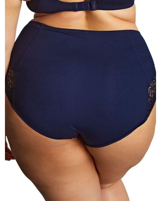 Panache Blue Estel High Waist Brief