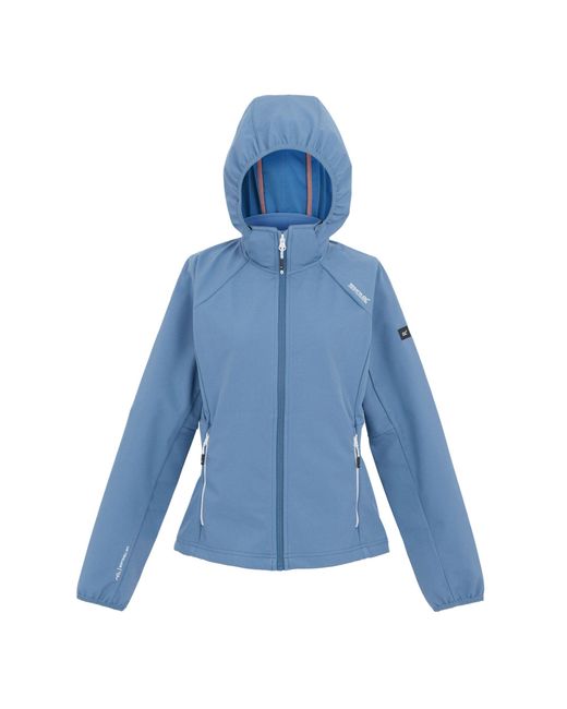 Regatta Blue Ladies Bourda Soft Shell Jacket (Coronet/